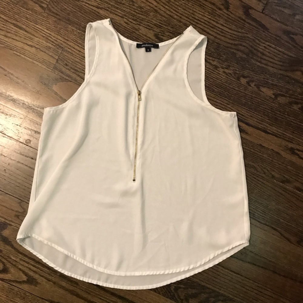 Sheer Zip Tank